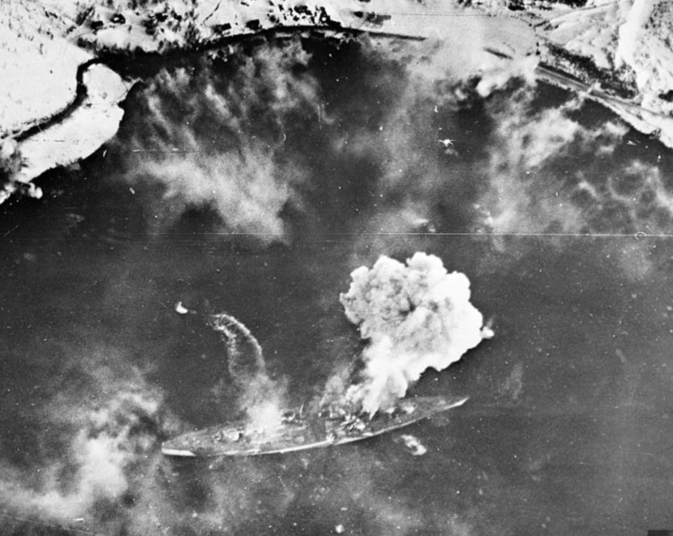 Tirpitz battleship sinking 