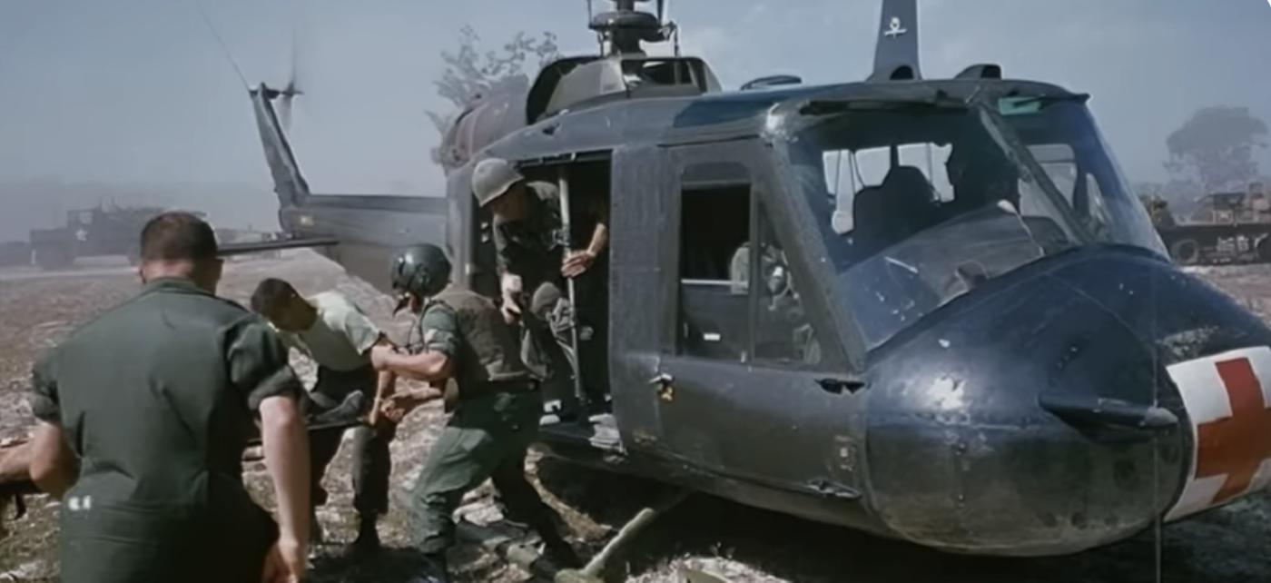 Dust off casualties evacuation helicopter medical 