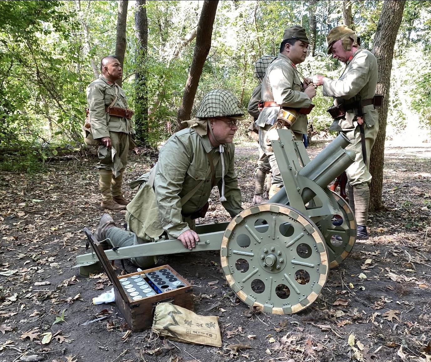 Japanese 70mm battalion gun