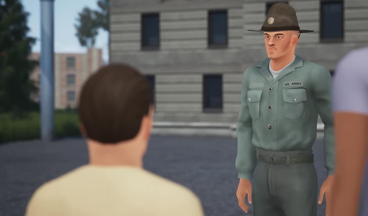 USA soldier training 