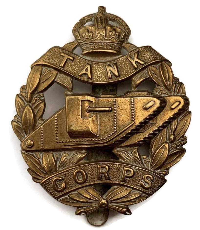 Ww1 British tank corp badge regiment 
