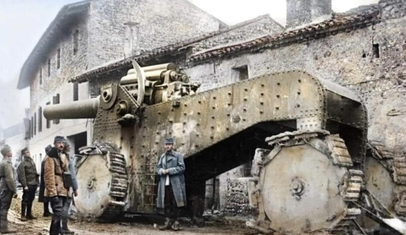 Italian howitzer obice 305/17