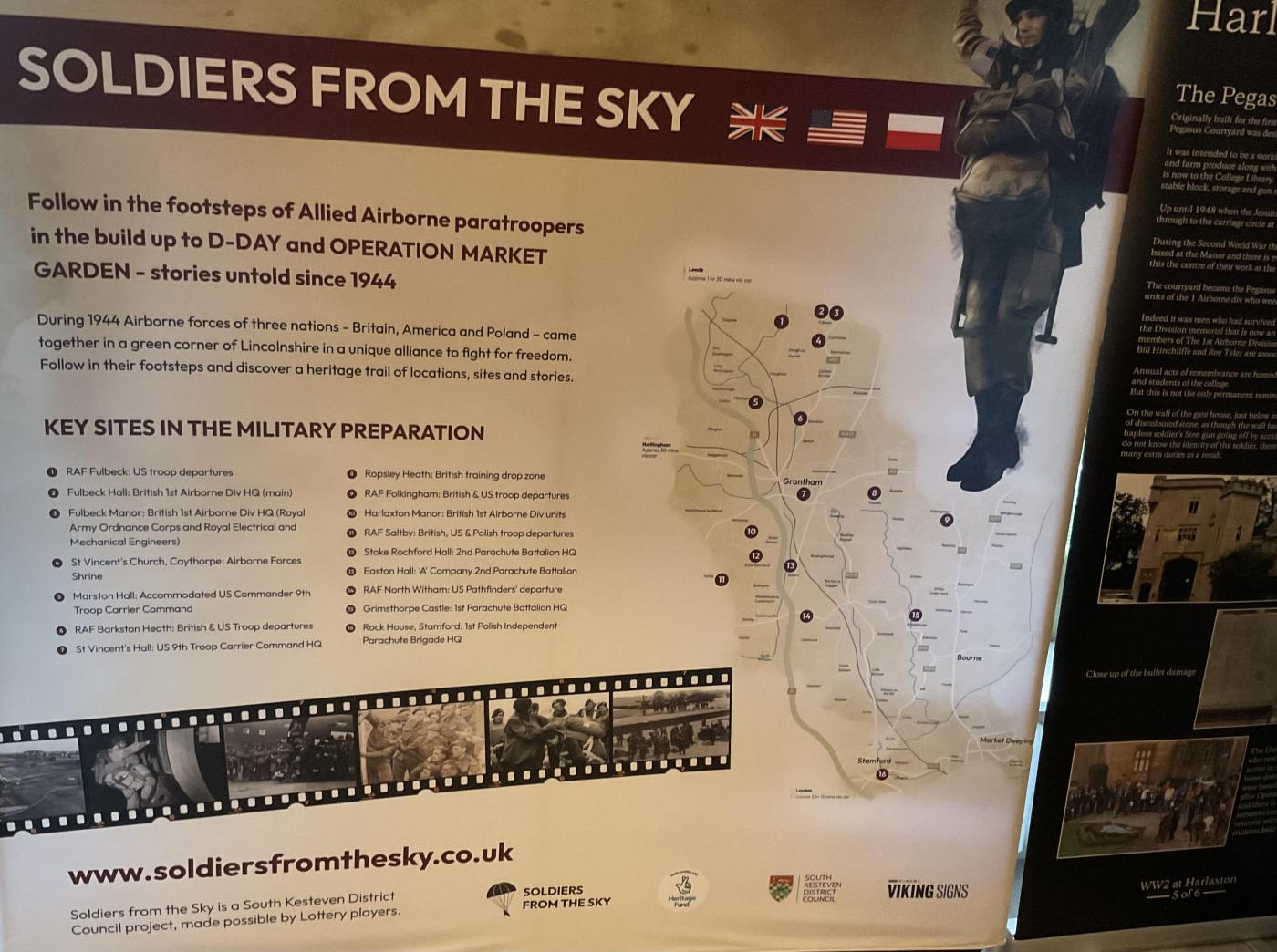 Lincolnshire airfield maps