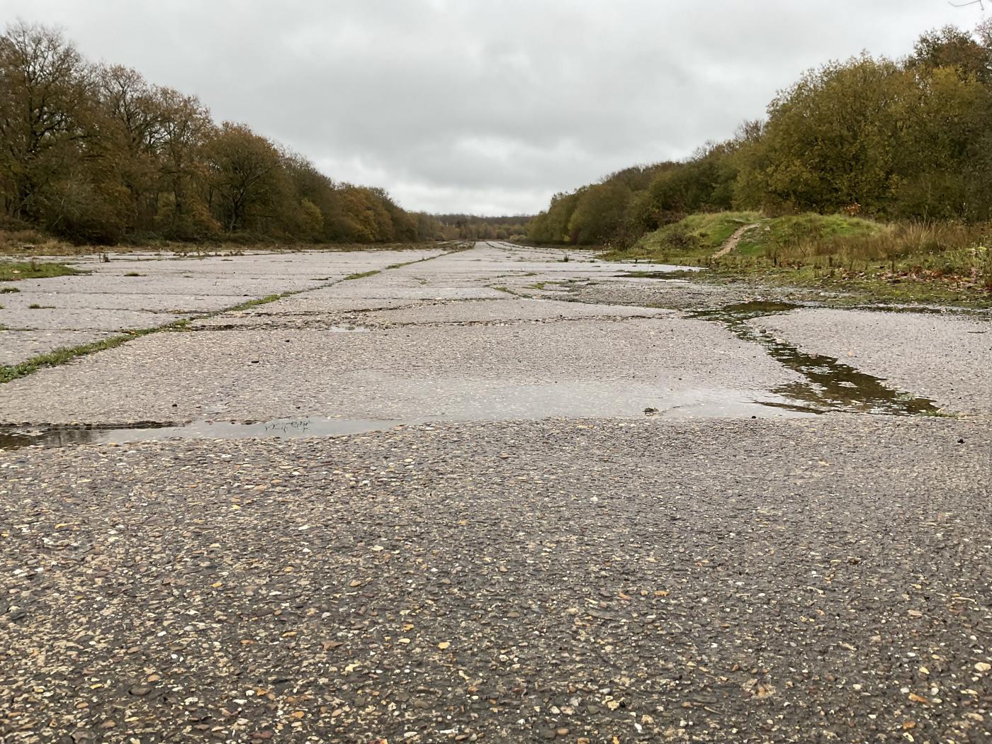 RAF north witham airfield strip