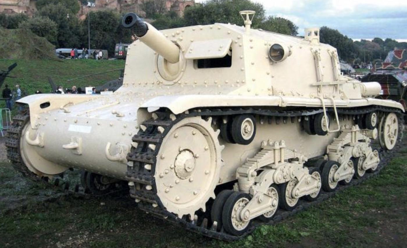 Italian semovente 75/18
