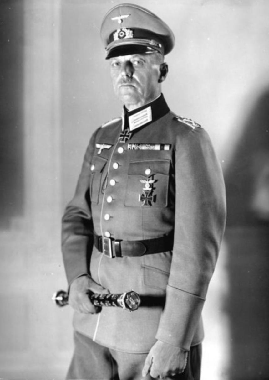German field marshal Karl Gera von rundstedt