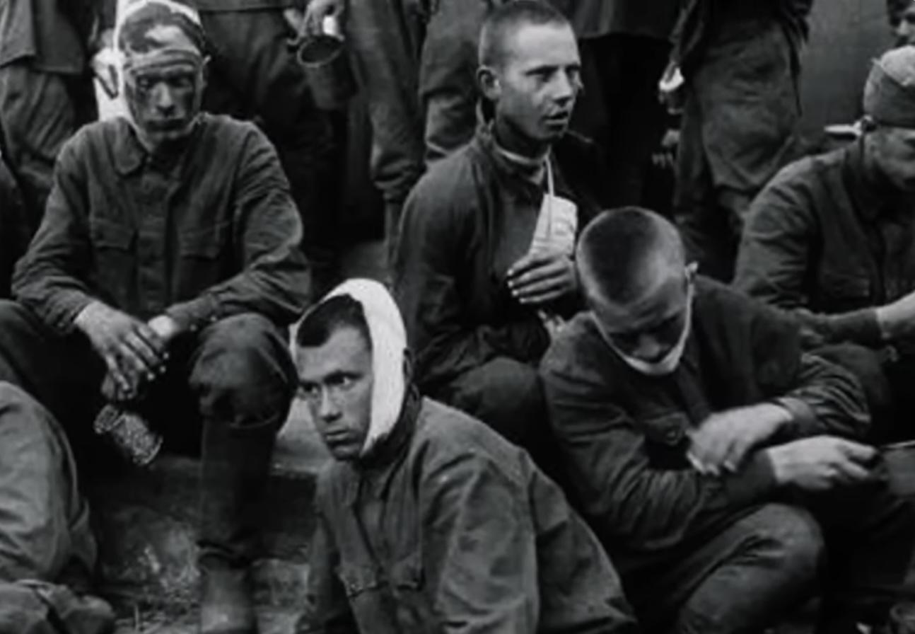 German ww2 prisoners of Russian stalingrad