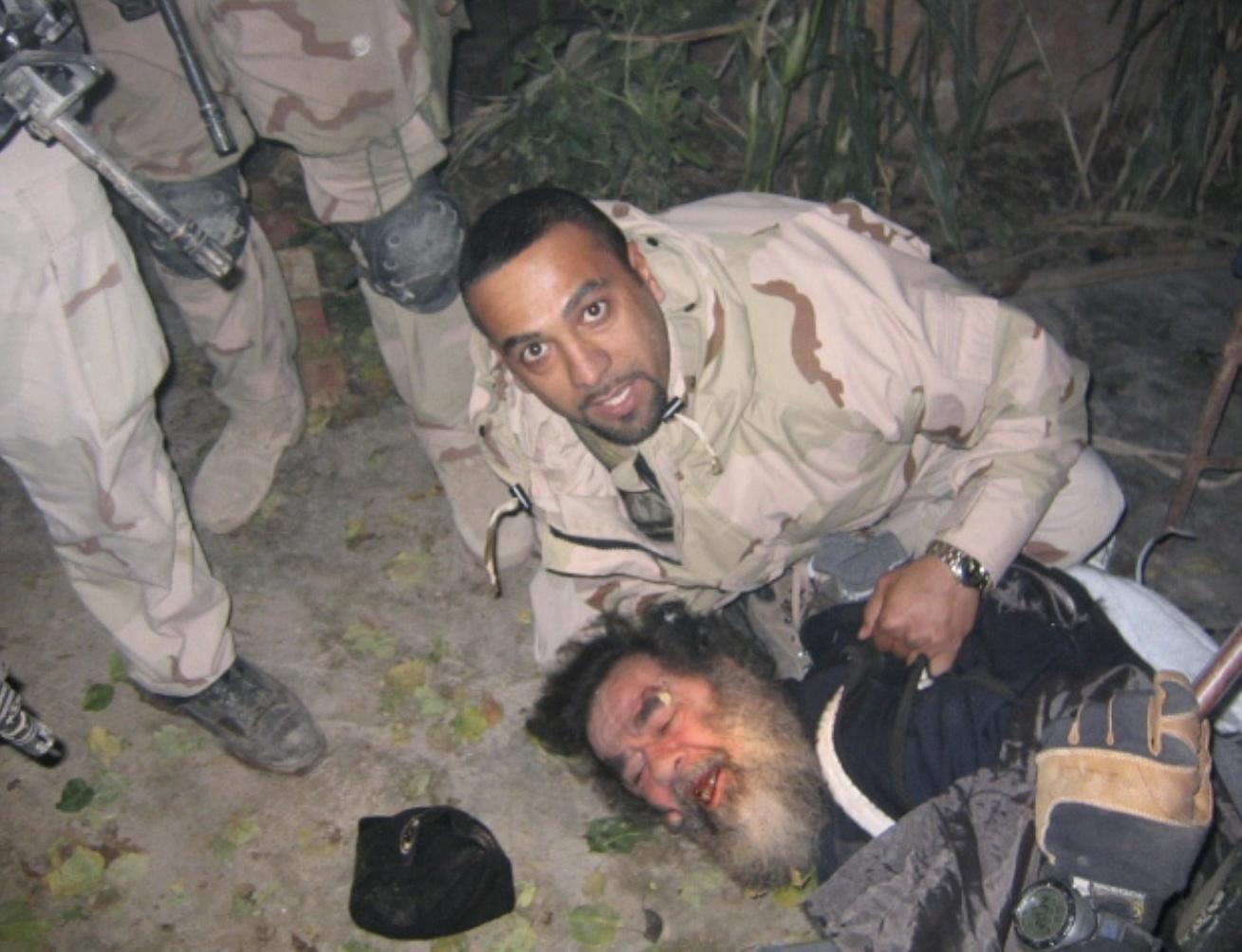 Saddam Hussain captured 