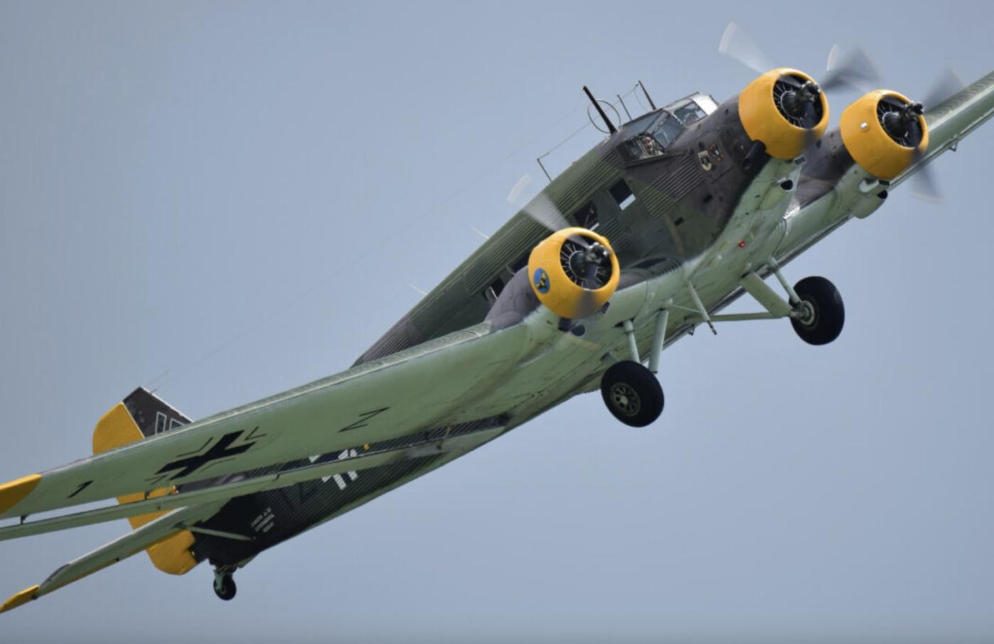 Junkers JU-52 aircraft ww2 German