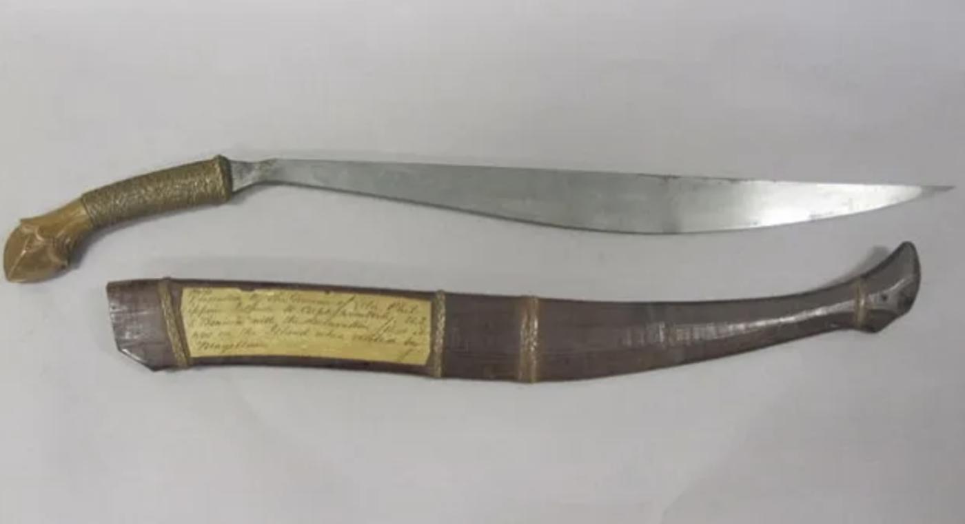 Filipino bolo knife 