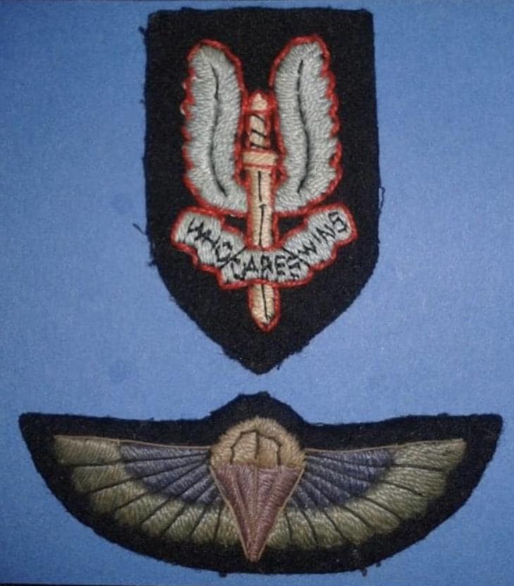 SAS cap badge 