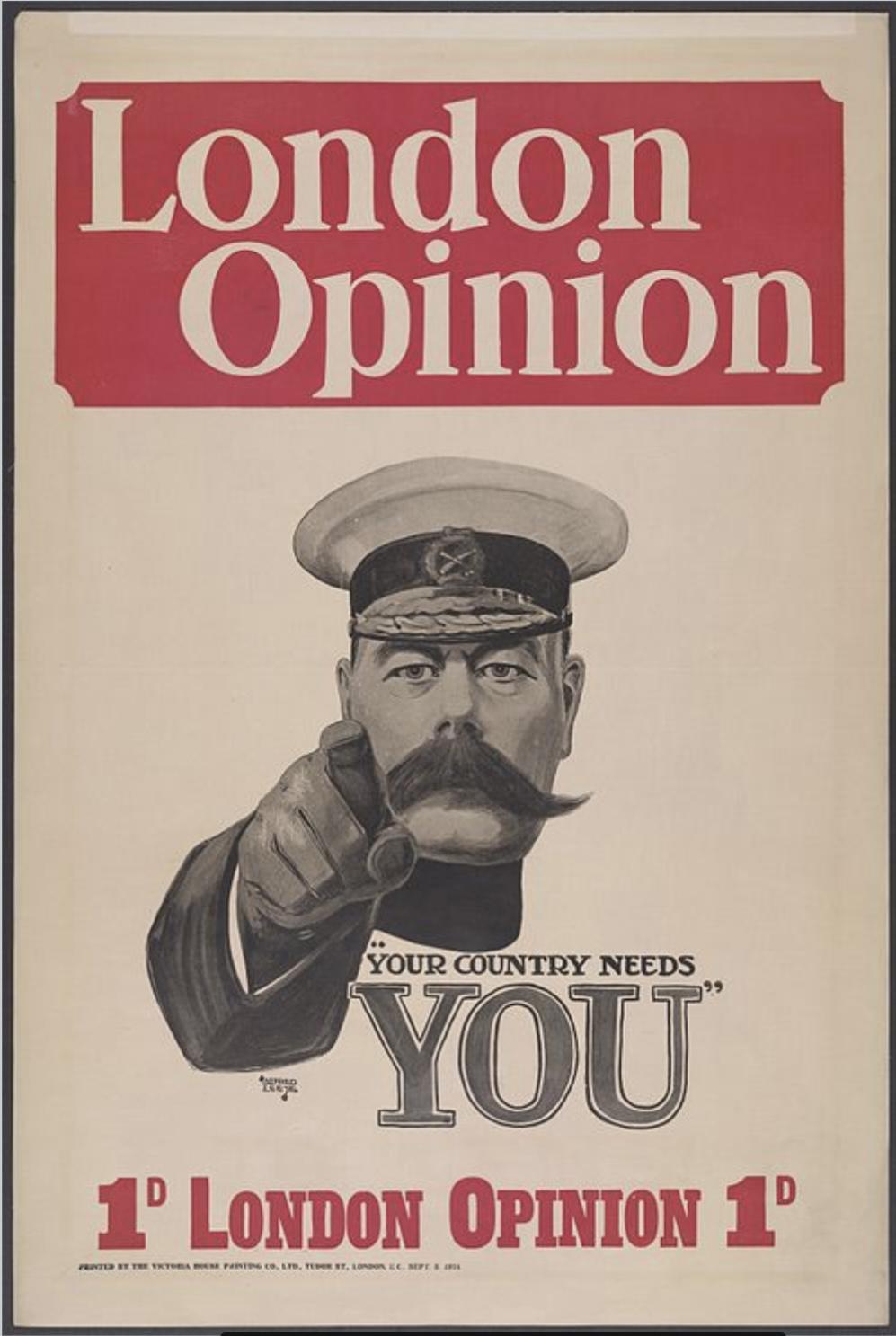 Your country needs you poster 