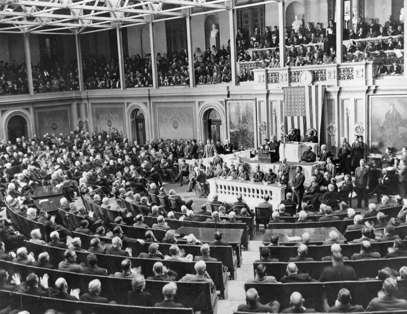 President Roosevelt 1941 four season speech 