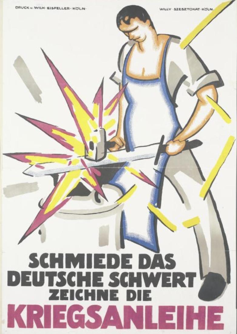 Ww1 poster of war loan advert