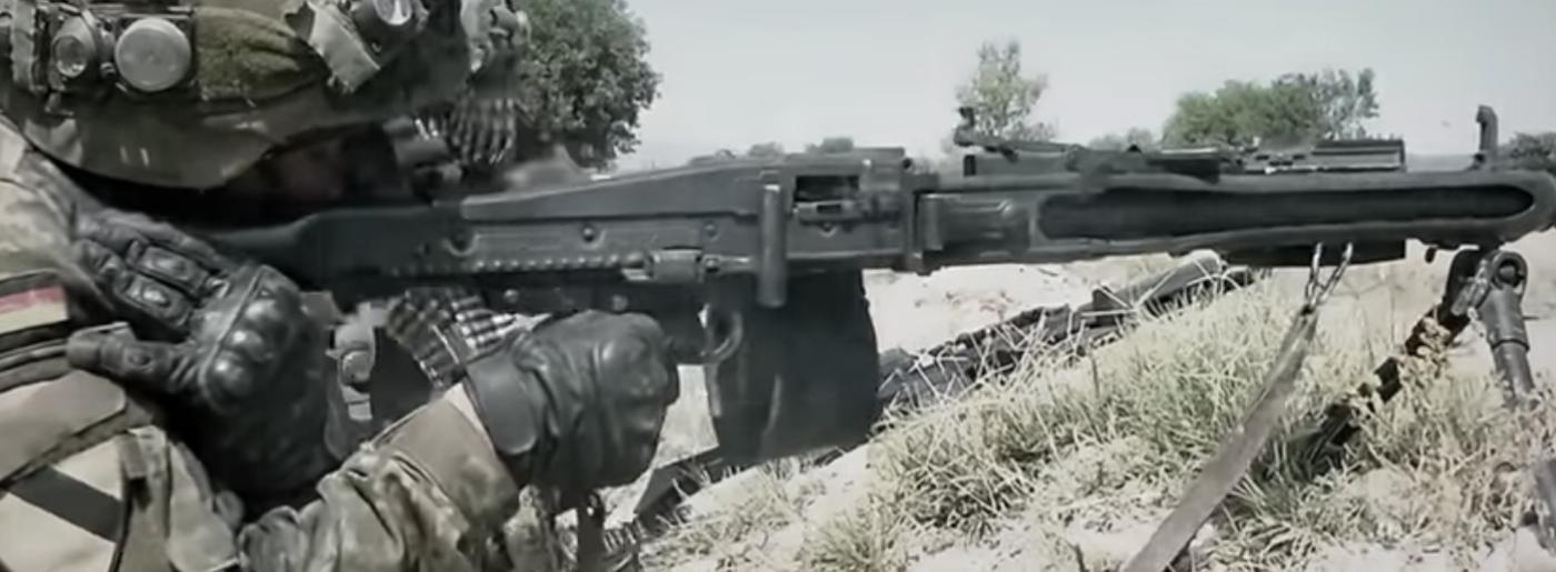 Mg-3 machine gun 
