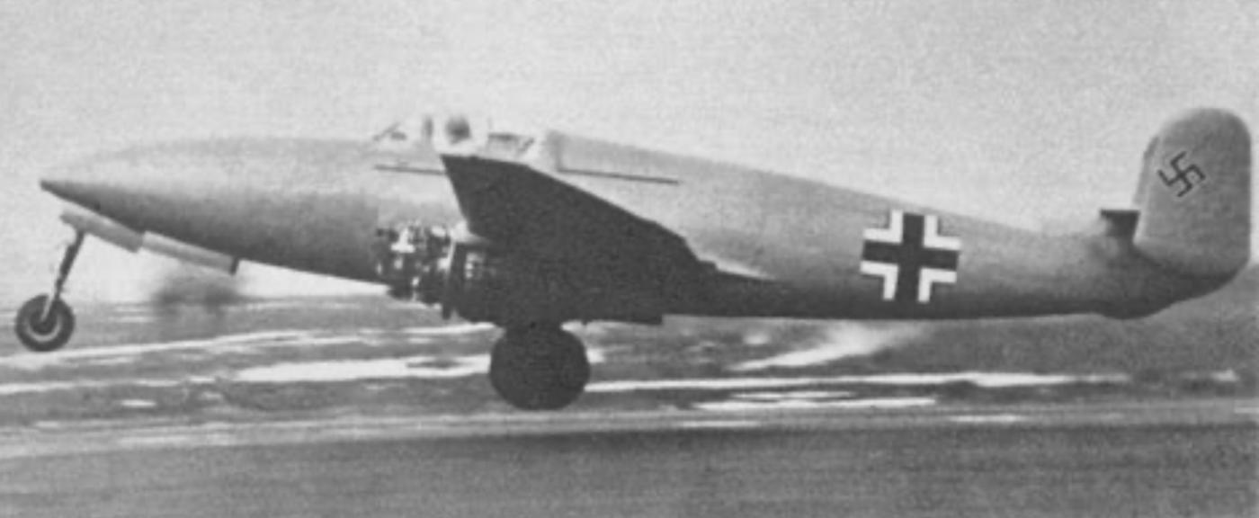 German test plane heinkel he 280