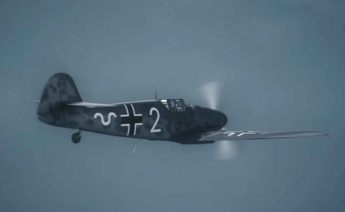 German fighter plane