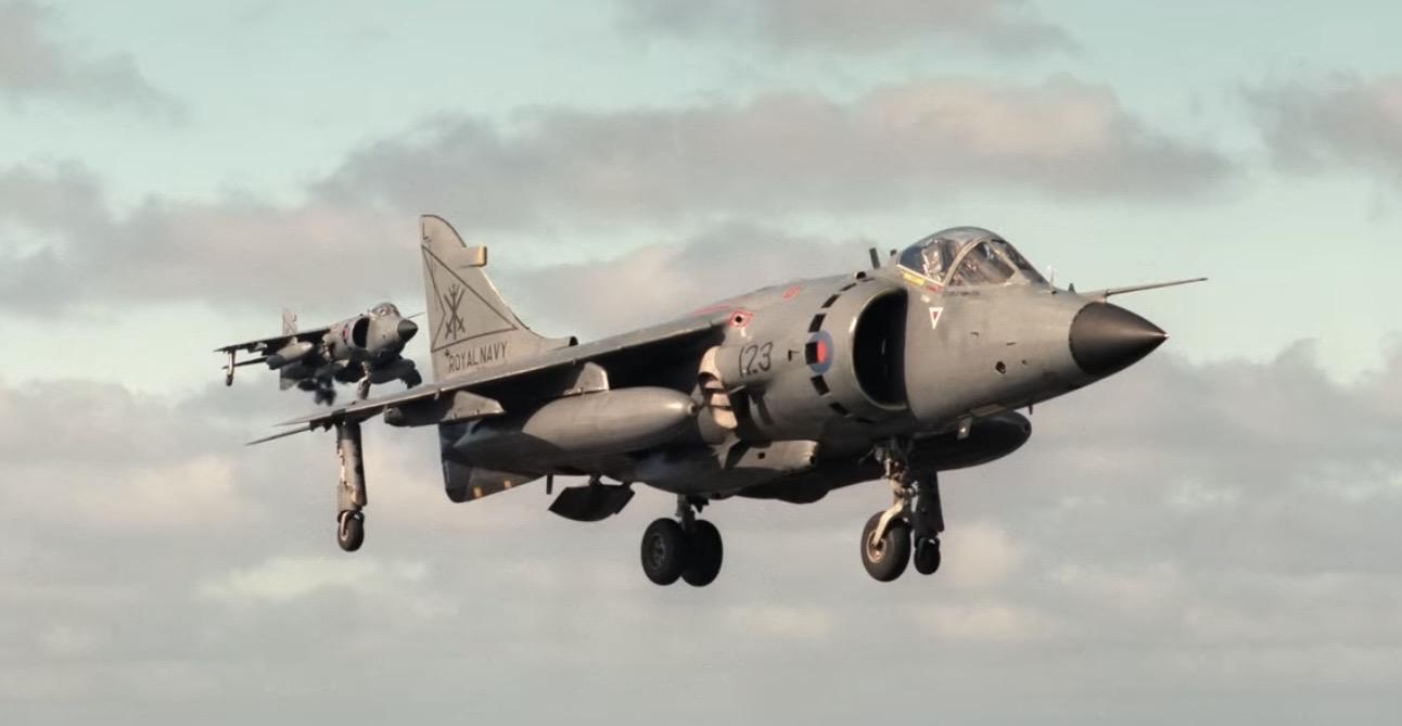 Harrier jump jet 