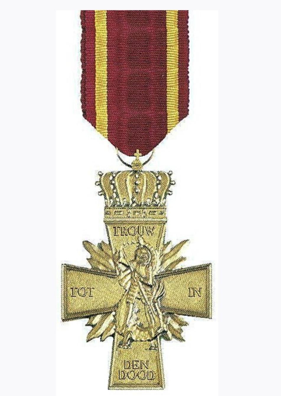 Dutch resistance medal Verzetskruis