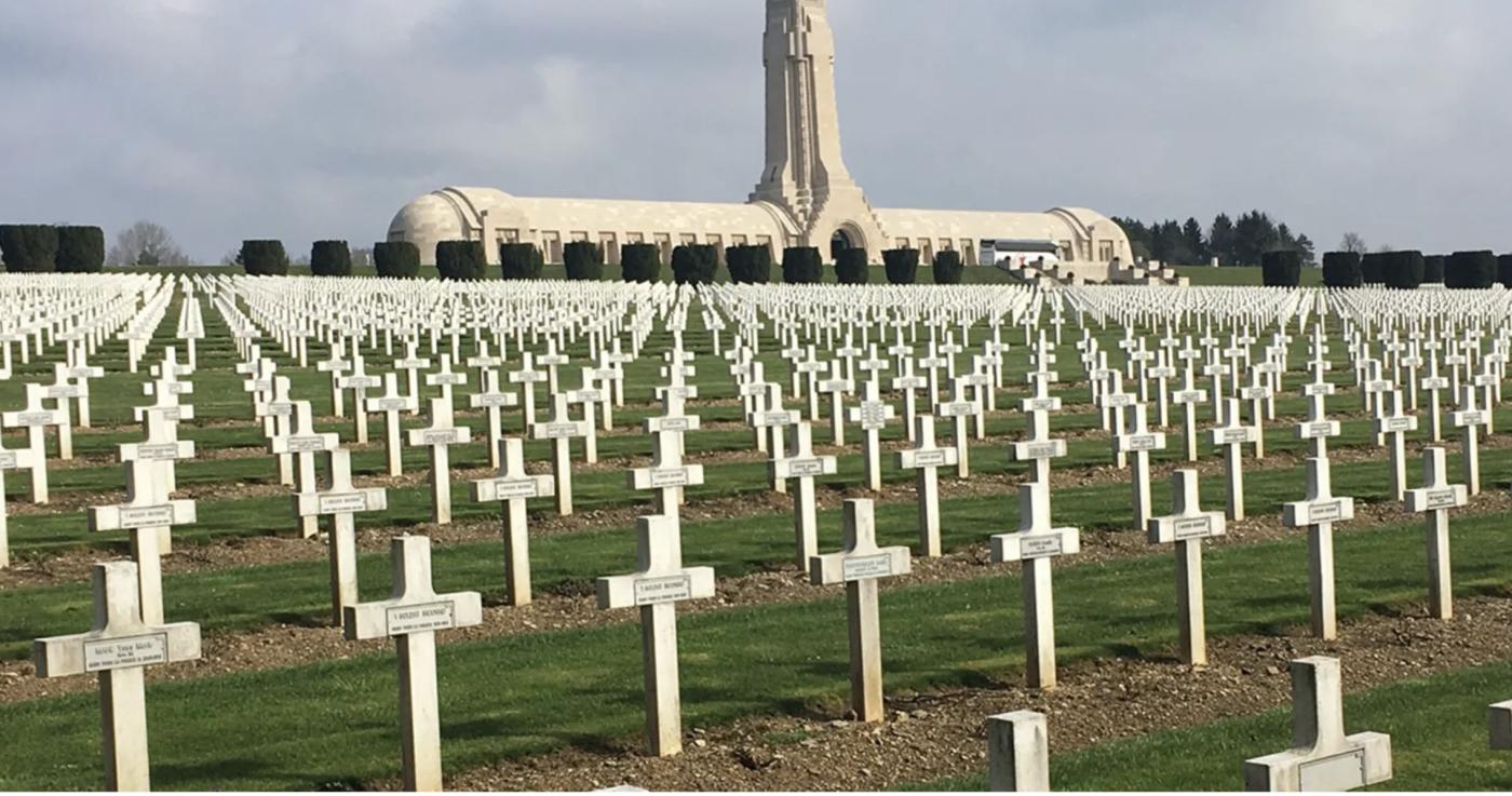 Douaumont ossuary verdun French burial memorial site WA11