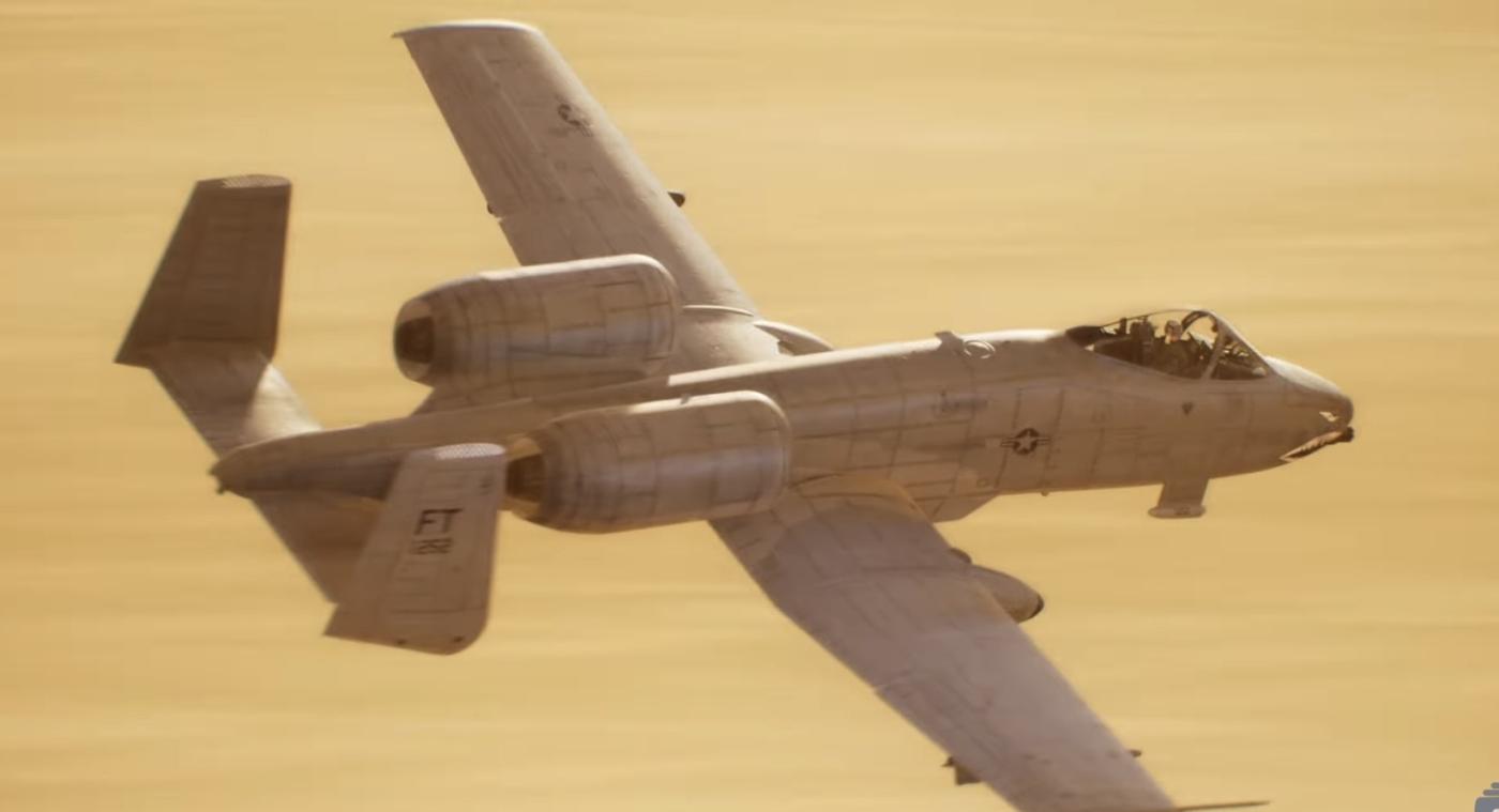 Warthog tank buster a-10