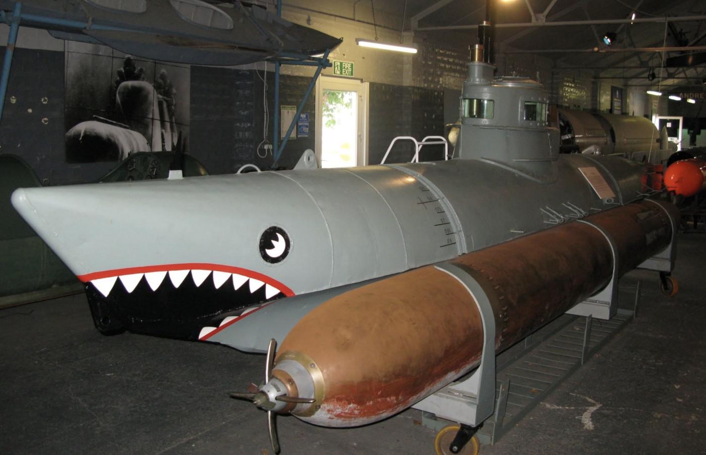German midget submarines 