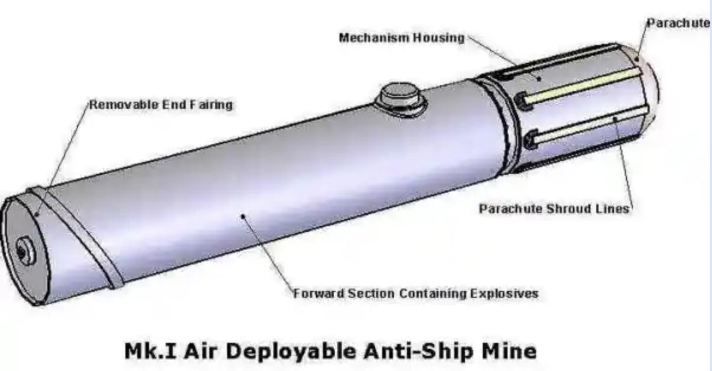 Anti shipping mine bomb