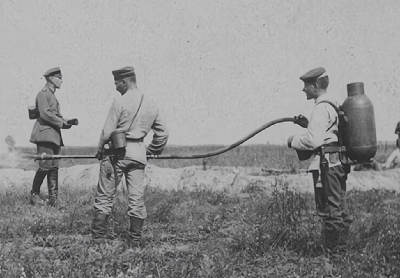 German WA11 flamethrower 