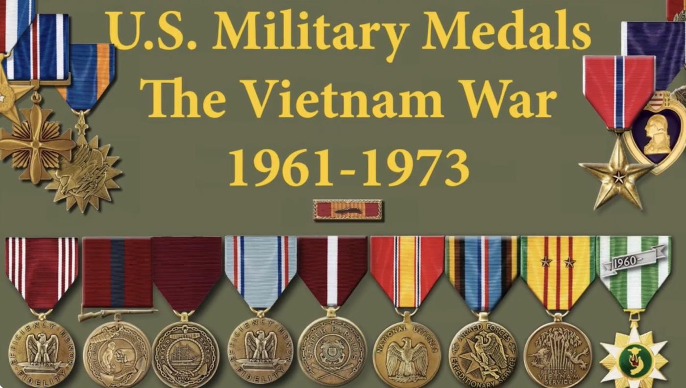 Vietnam u.s war medals 