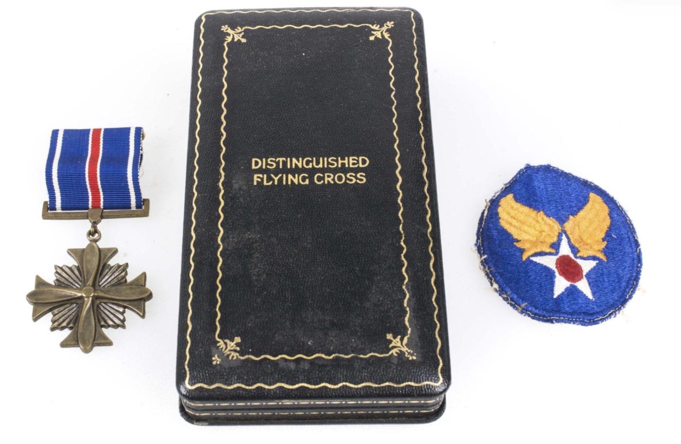 USA flying cross medal