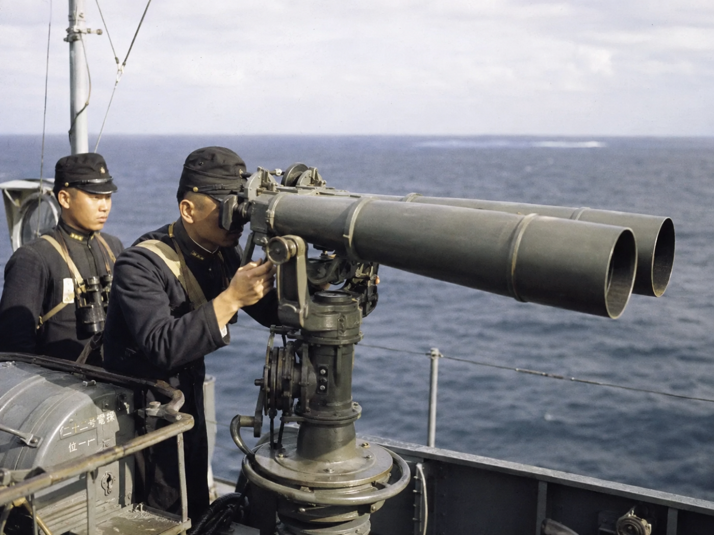 Japanese naval Fuji meibo 25x150 binoculars 
