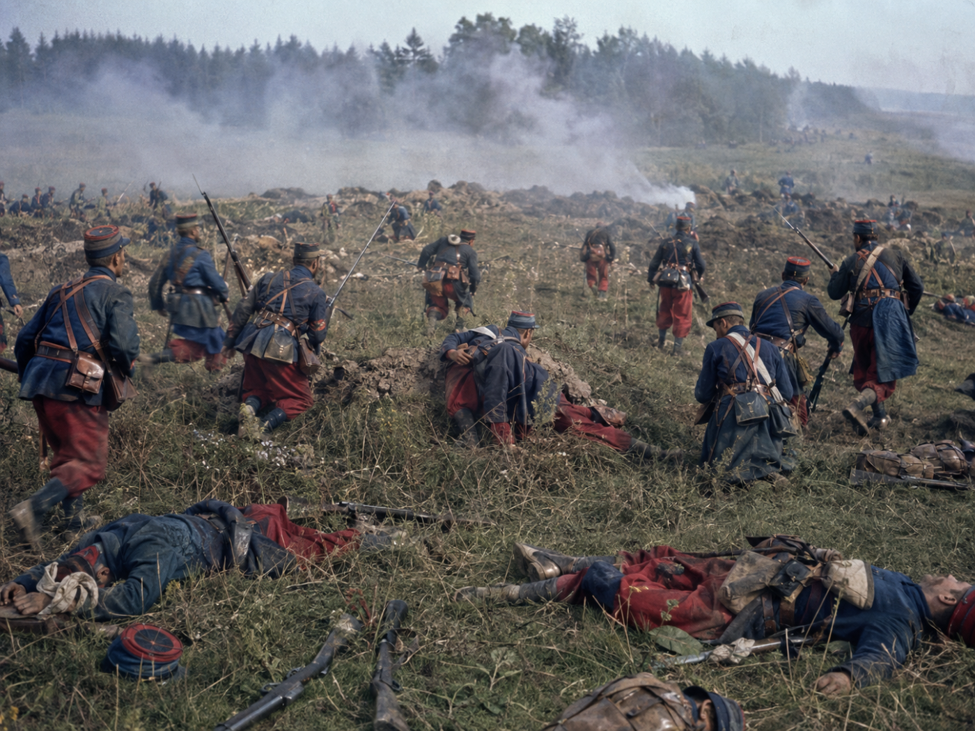 French armies worst death toll in WW1 