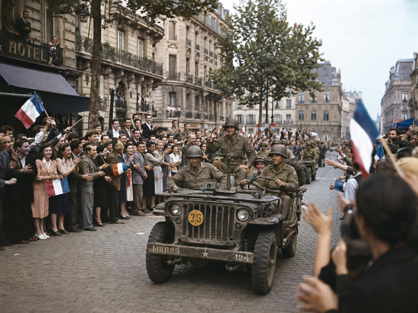 Paris liberated 