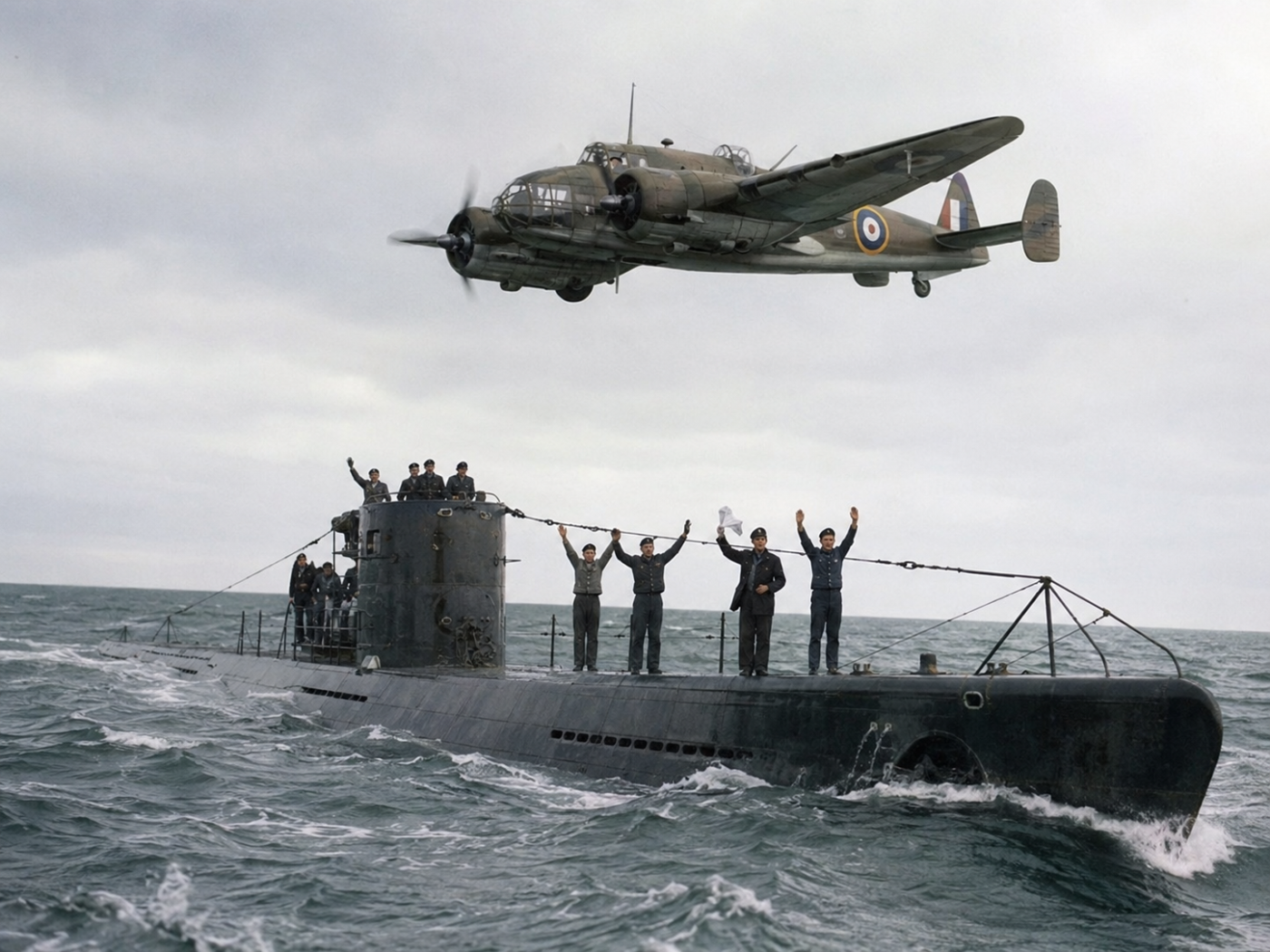 U boat captured  u-570