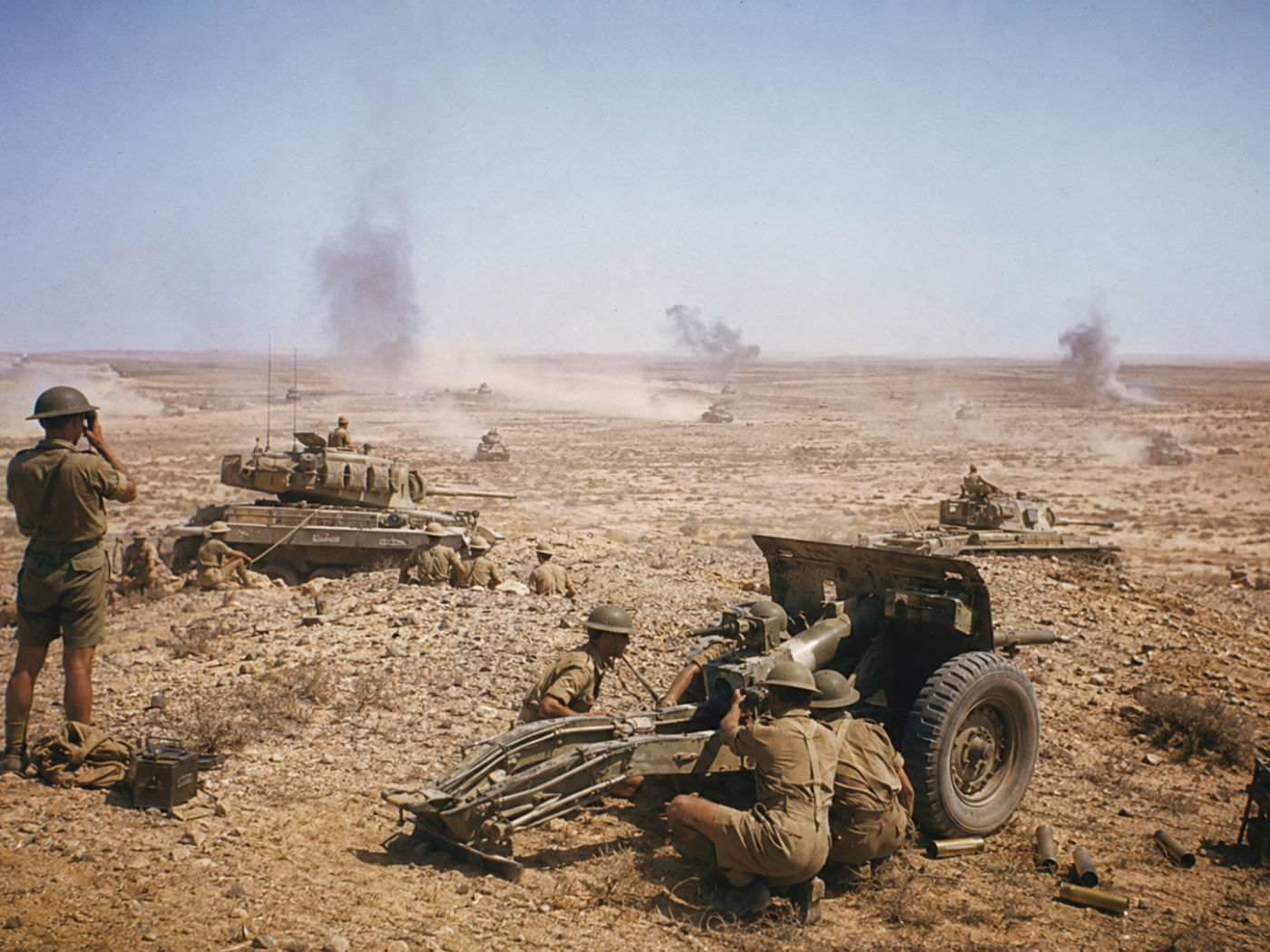 Battle alam el half a n.afric Monty v Rommel 