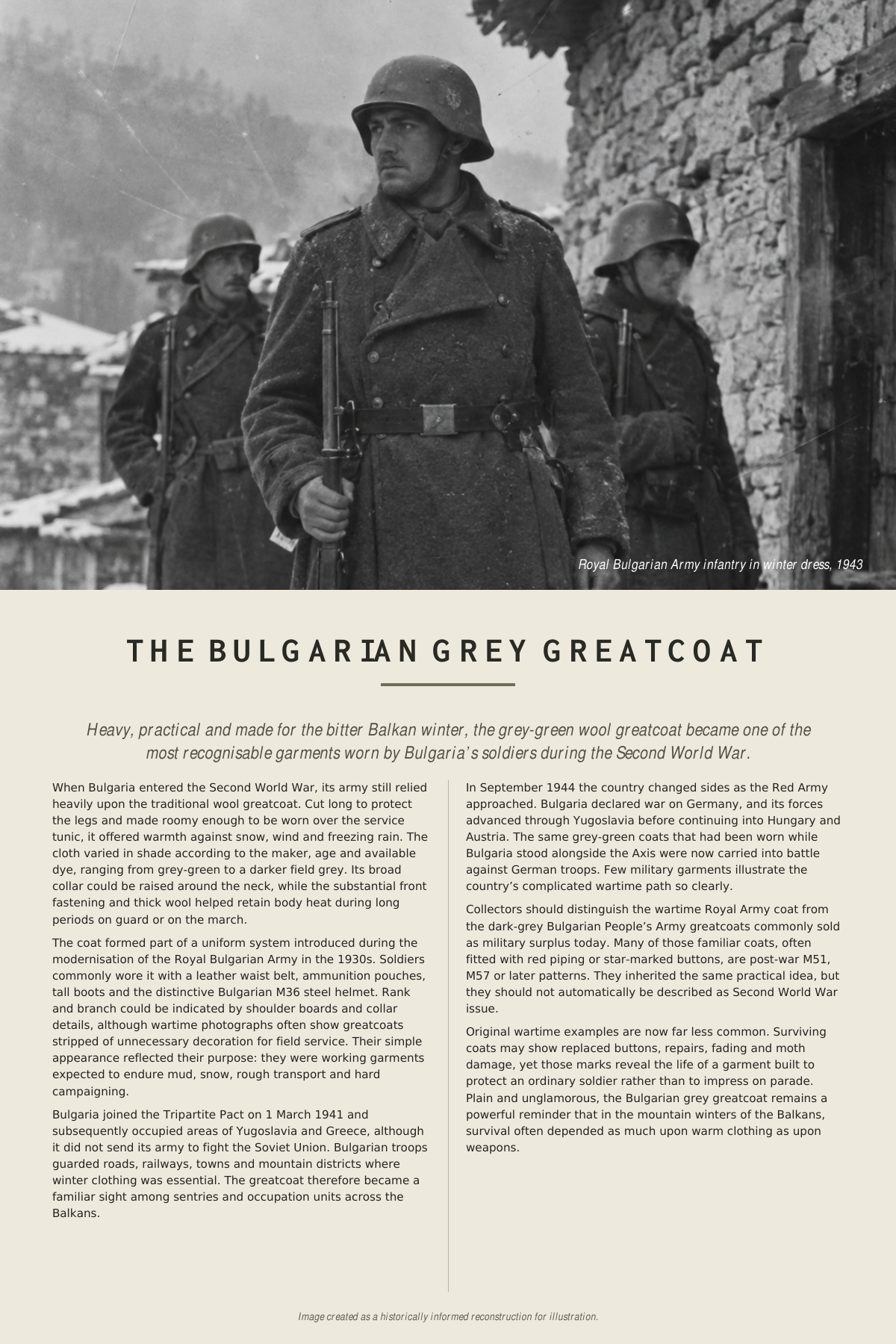 Ww2 Bulgarian grey coats 