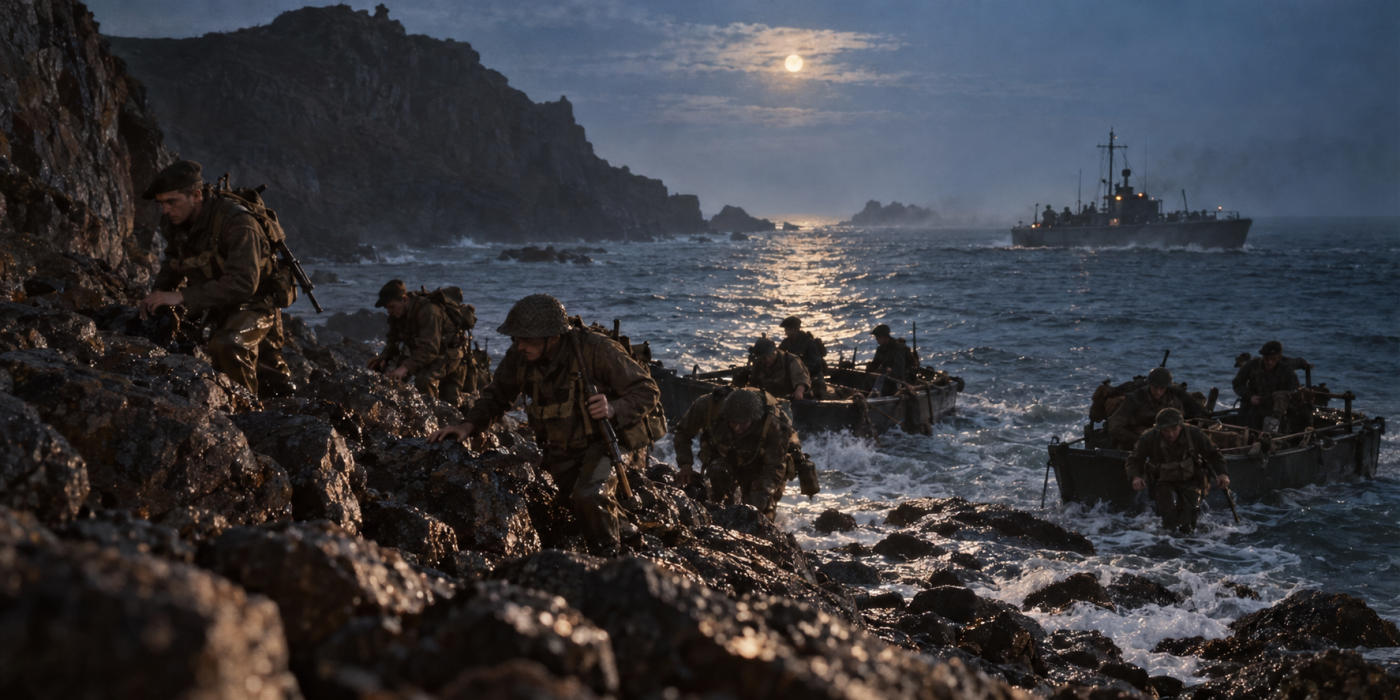 Operation basalt channel island commando raid 