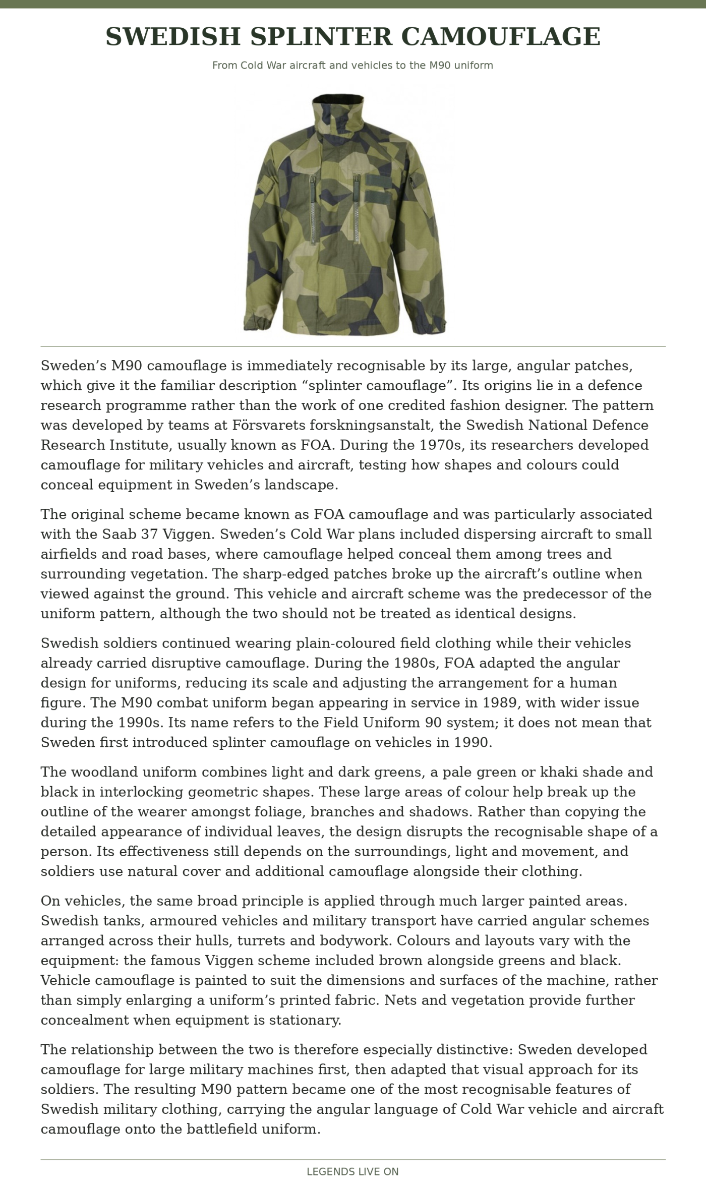 Swedish Splinter Cammo