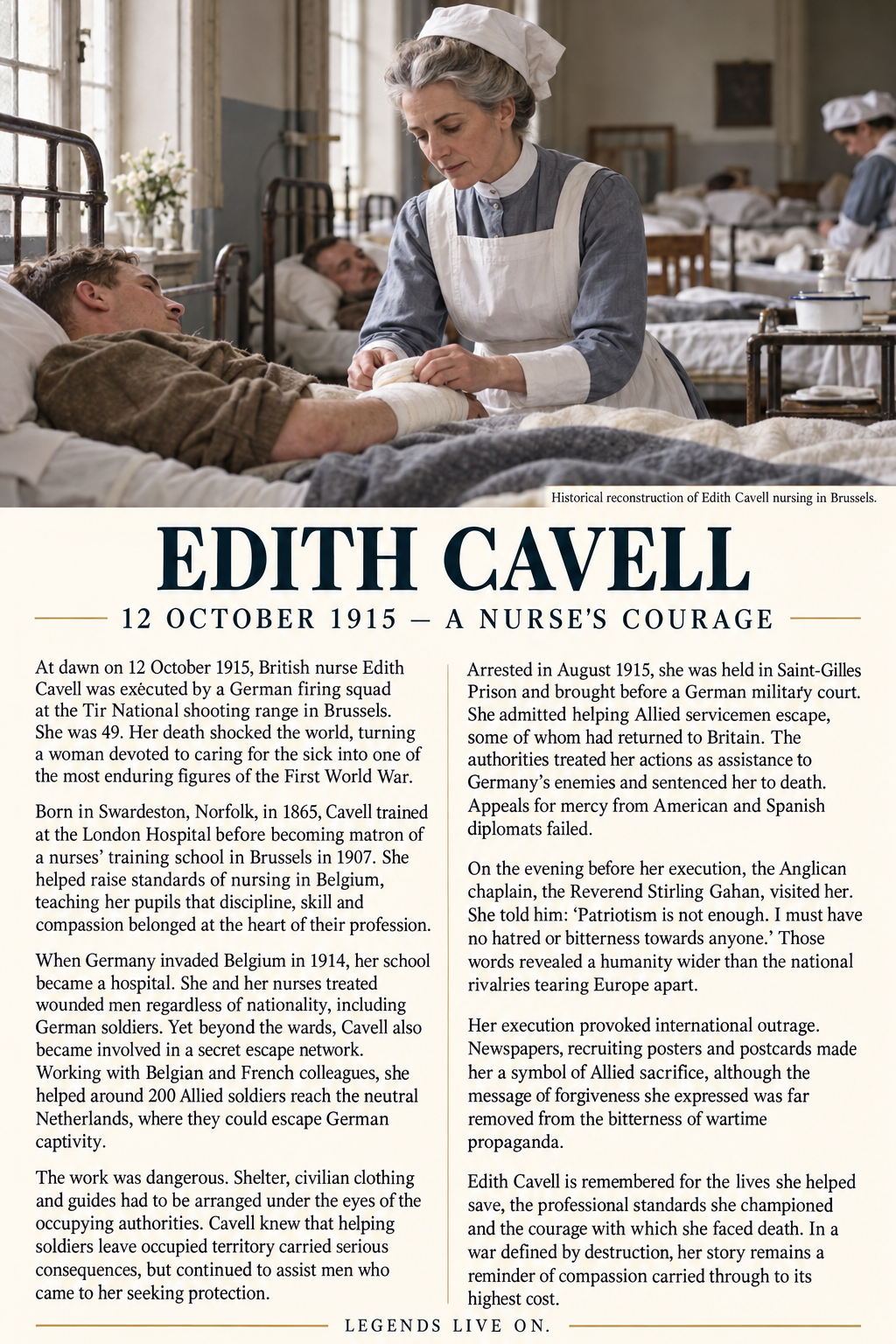 Executed nurse Edith Capella