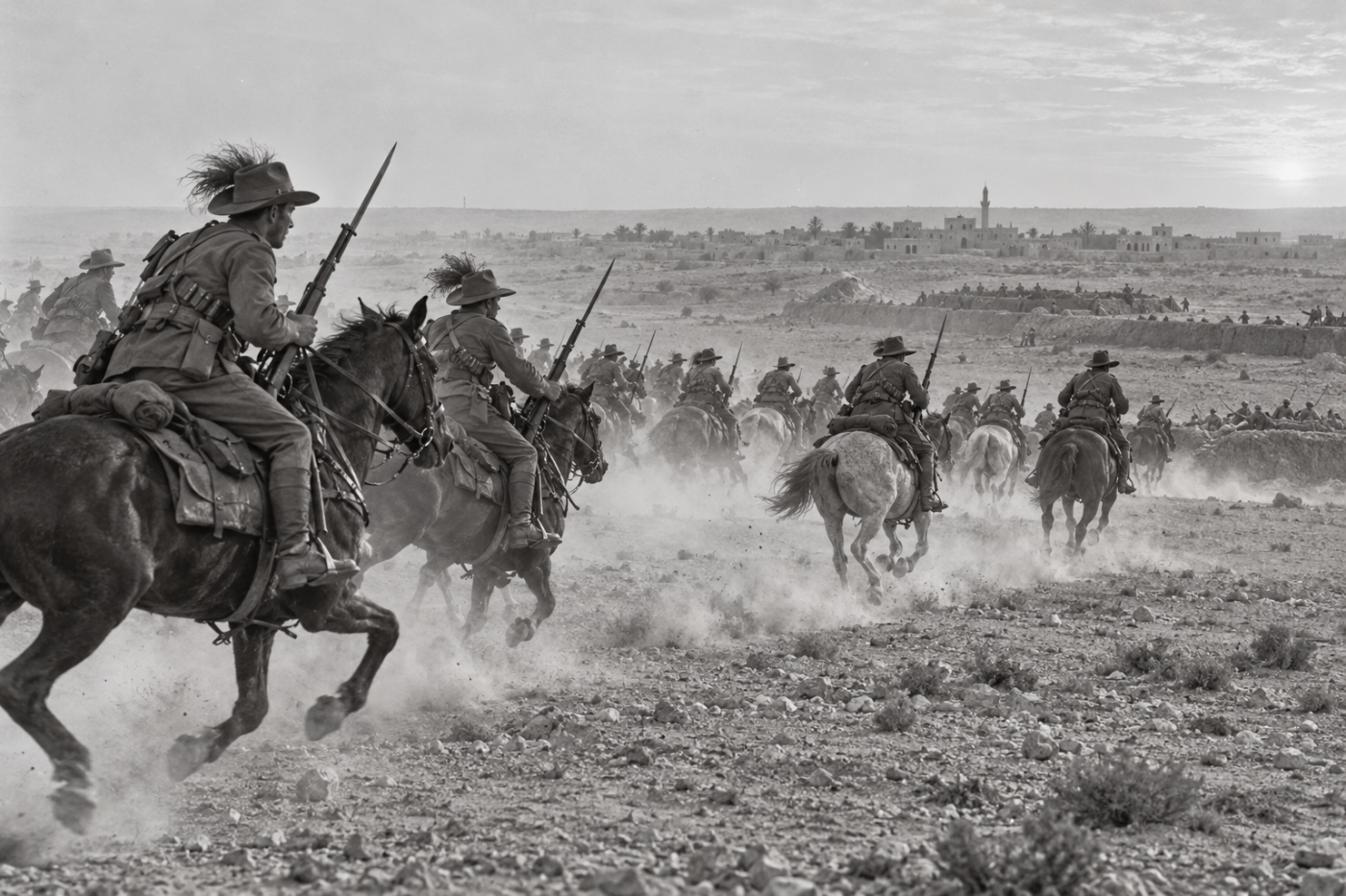 Australian light horse charge Beersheba