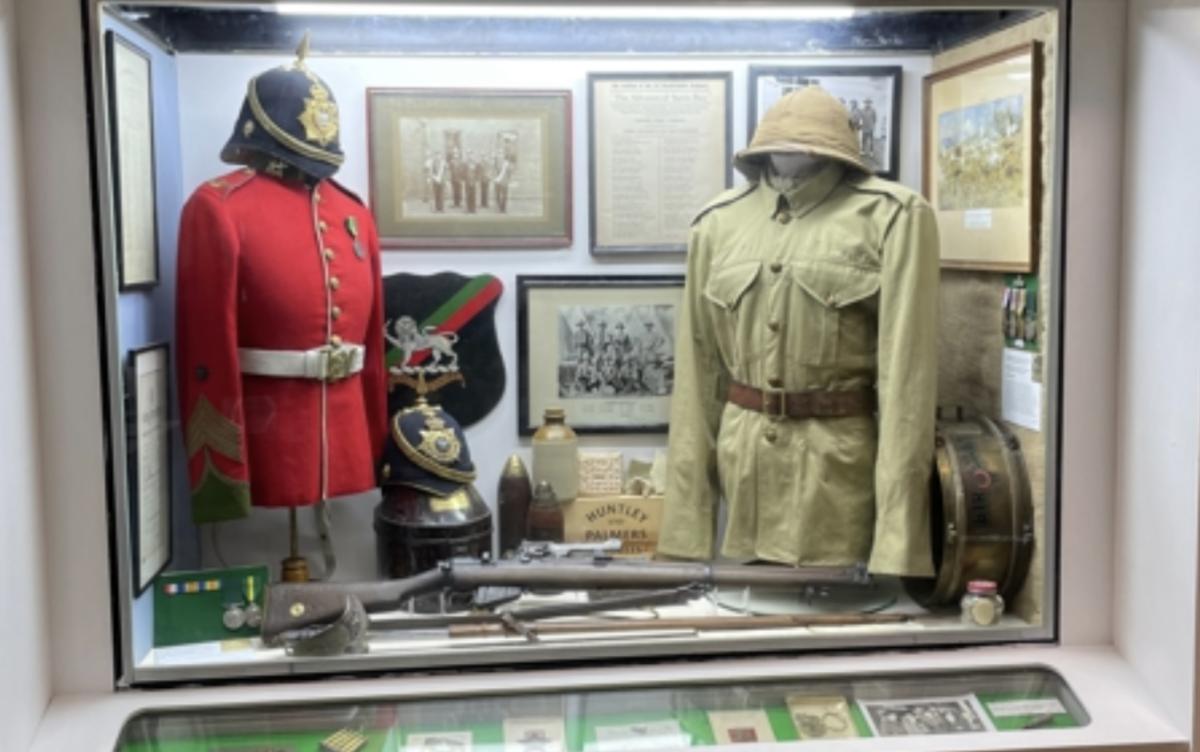 Boer war display