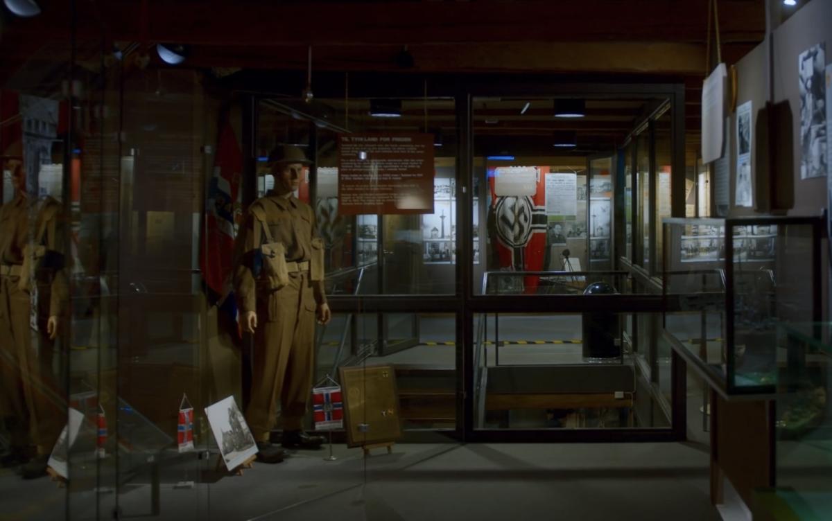 Museum display trondheim