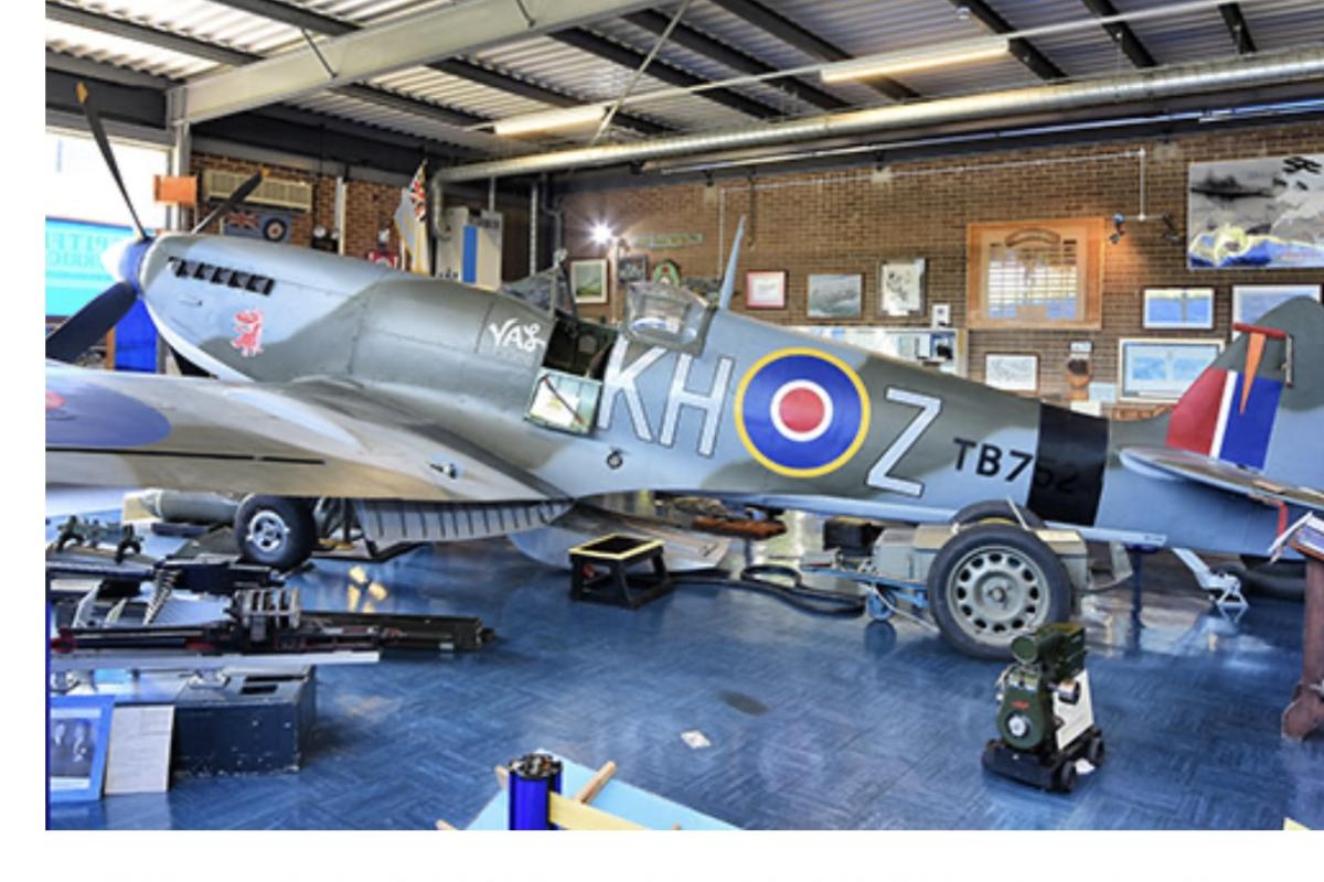 Spitfire fighter plane 