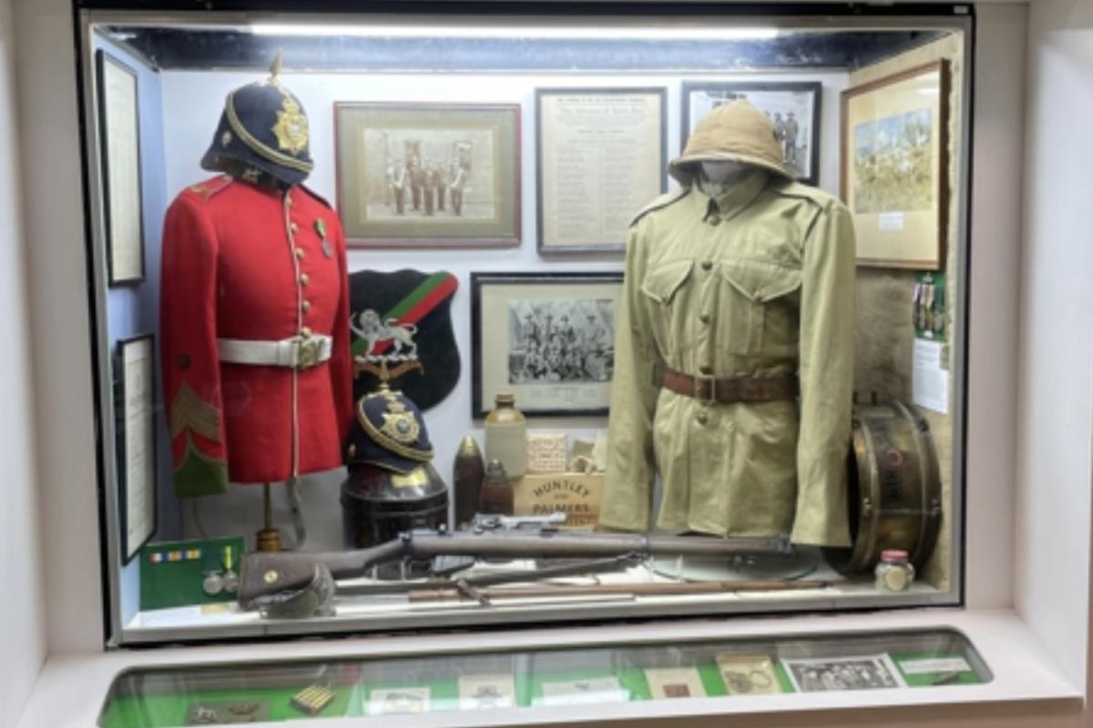 Boer war display