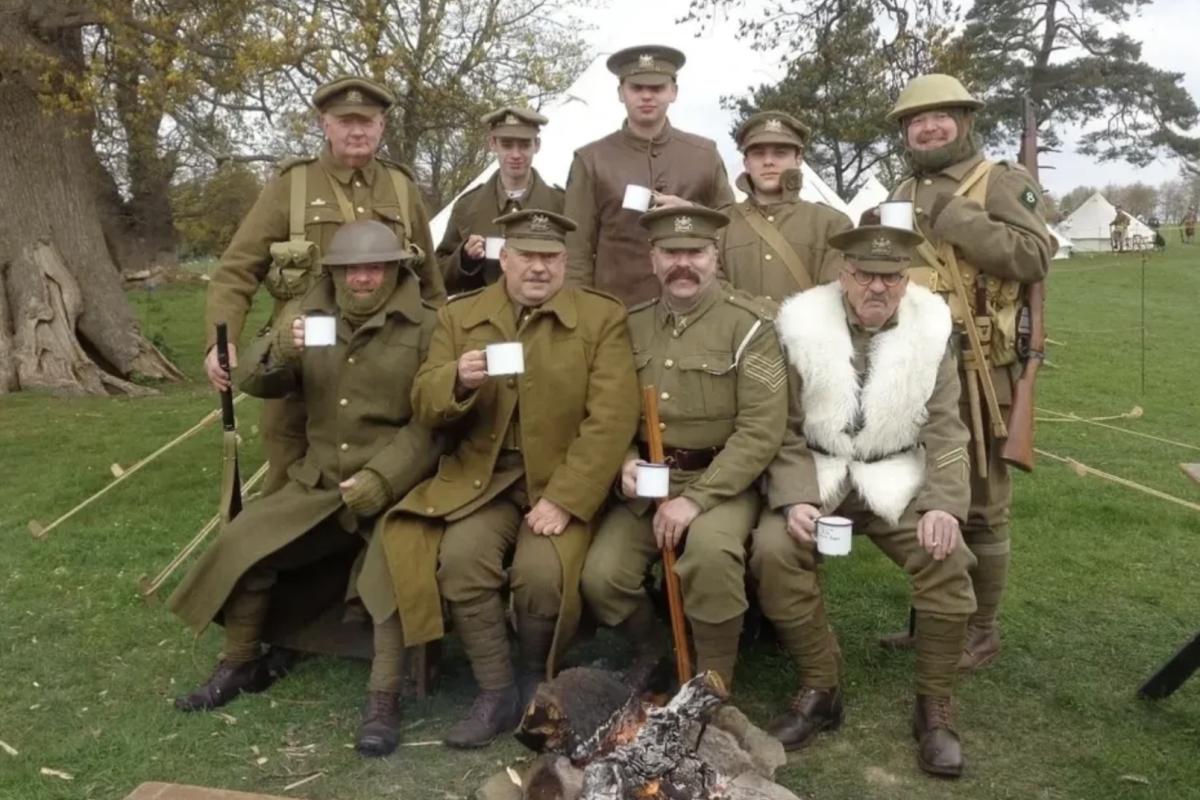 Manchester 1914-21 reanactment group
