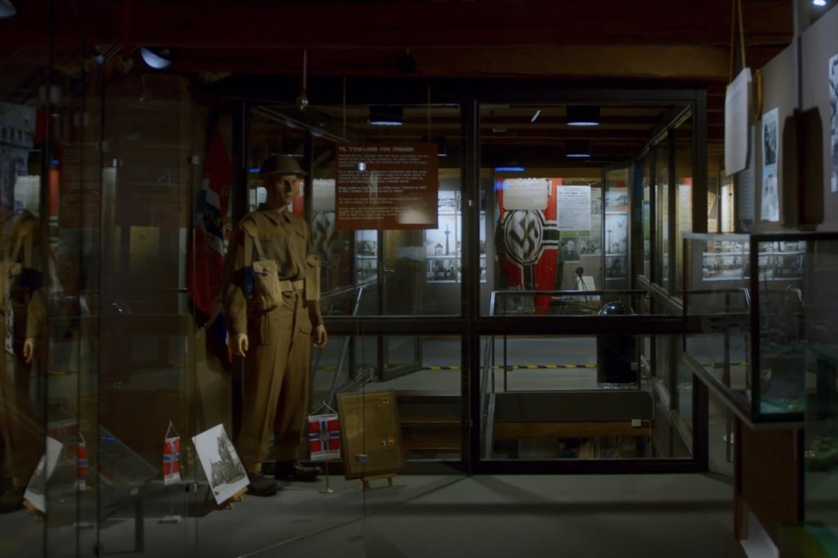 Museum display trondheim