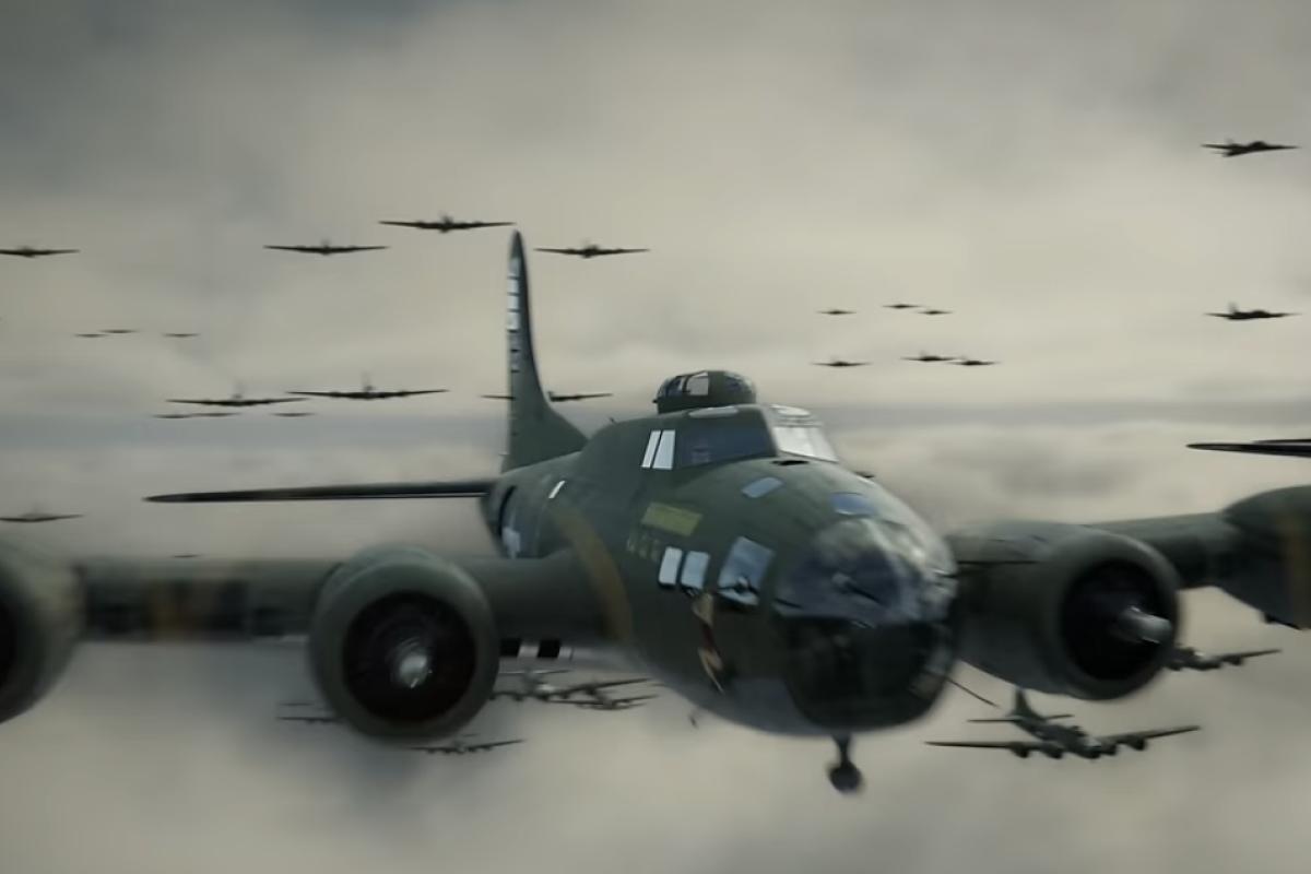 Flying Fortress attacked 