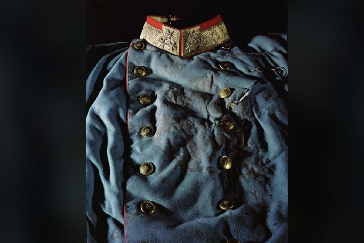 Bloodied jacket