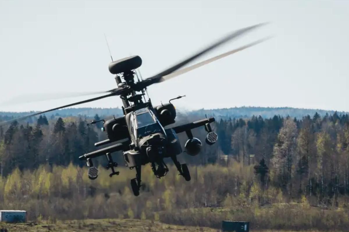 Apache helicopter 