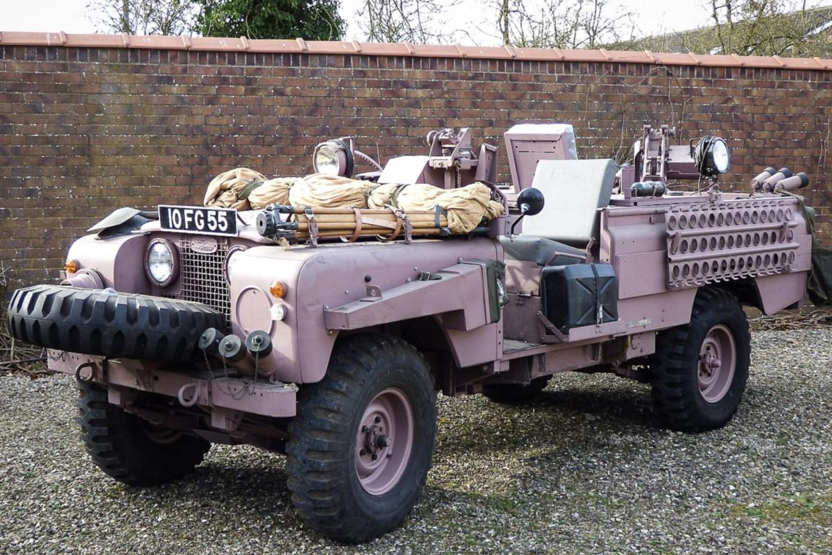 Pink panther jeep